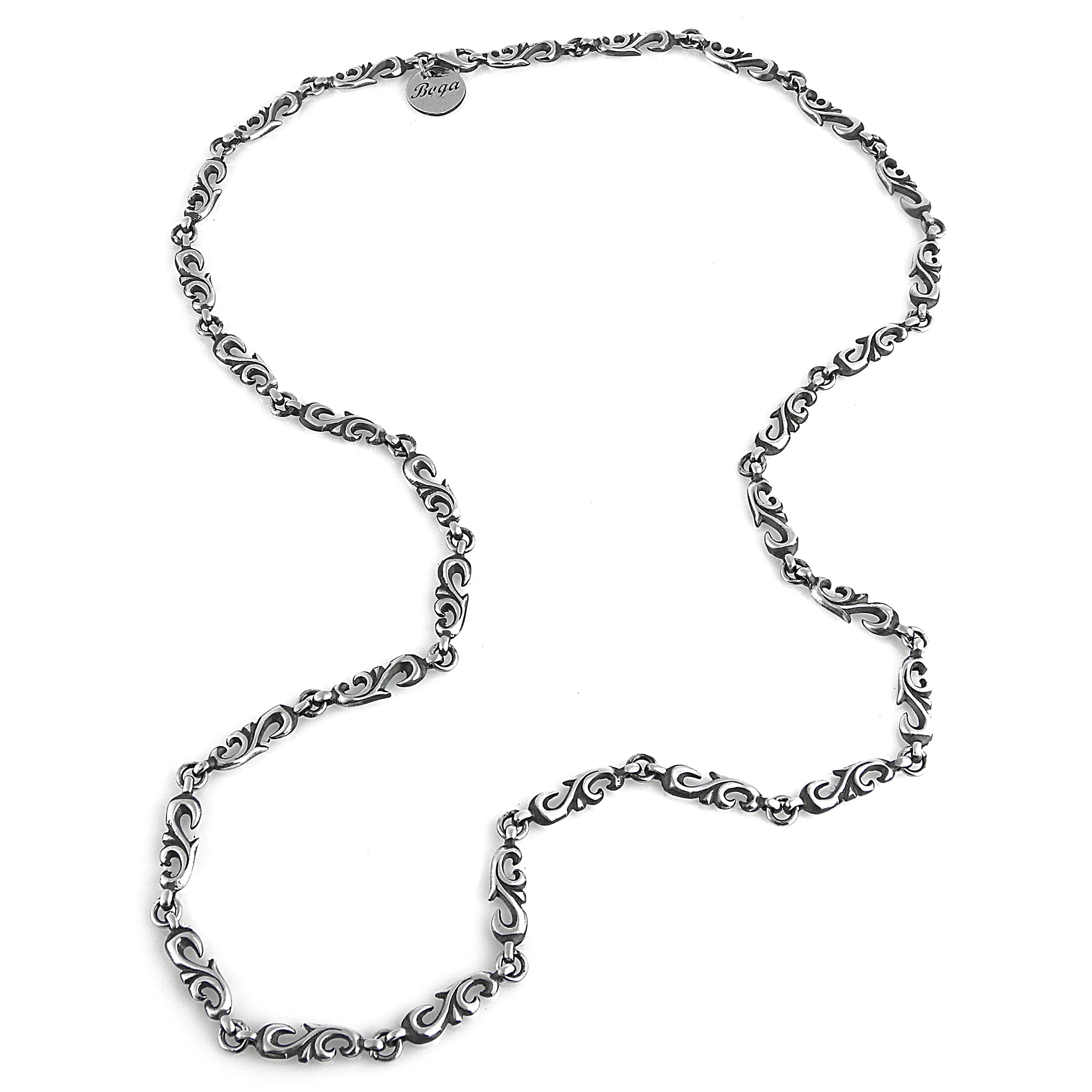 Fancy Necklace in Sterling Silver