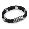 Fancy Side Lock 4g Lion Bracelet in Sterling Silver