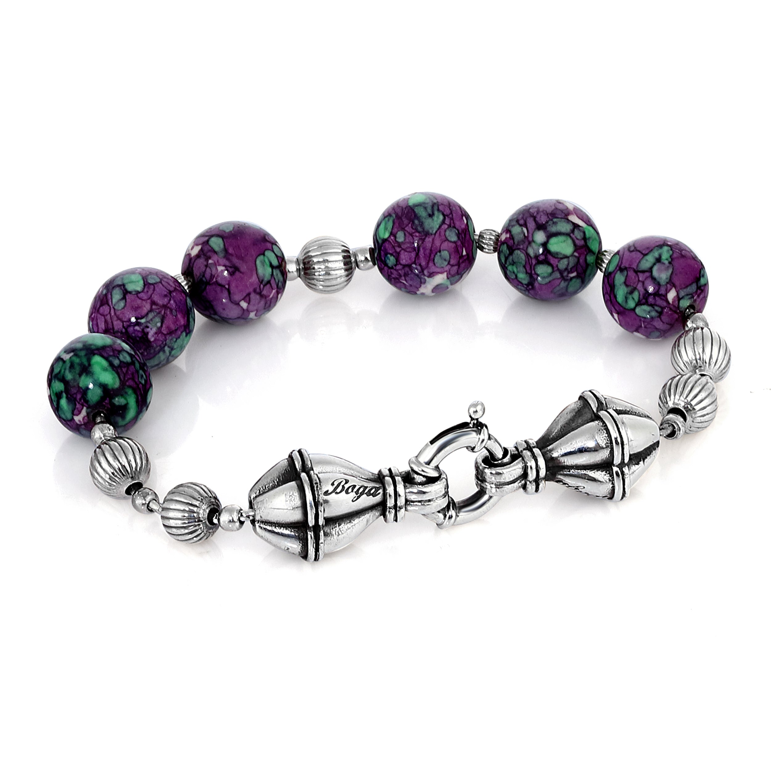 Fiona Gemstone Bracelet in Sterling Silver