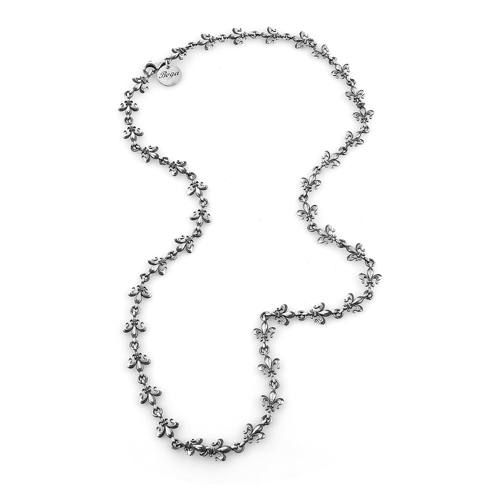 Fleur de Lis Necklace in Sterling Silver