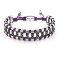 Frode Bridge Gem Stone Bracelet in Sterling Silver