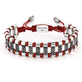 Frode Bridge Gem Stone Bracelet in Sterling Silver