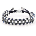 Frode Bridge Gem Stone Bracelet in Sterling Silver