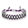 Frode Bridge Zircon Gem Stone Bracelet in Sterling Silver