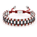Frode Bridge Zircon Gem Stone Bracelet in Sterling Silver