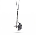 Hatchet Ottoman Necklace in Sterling Silver