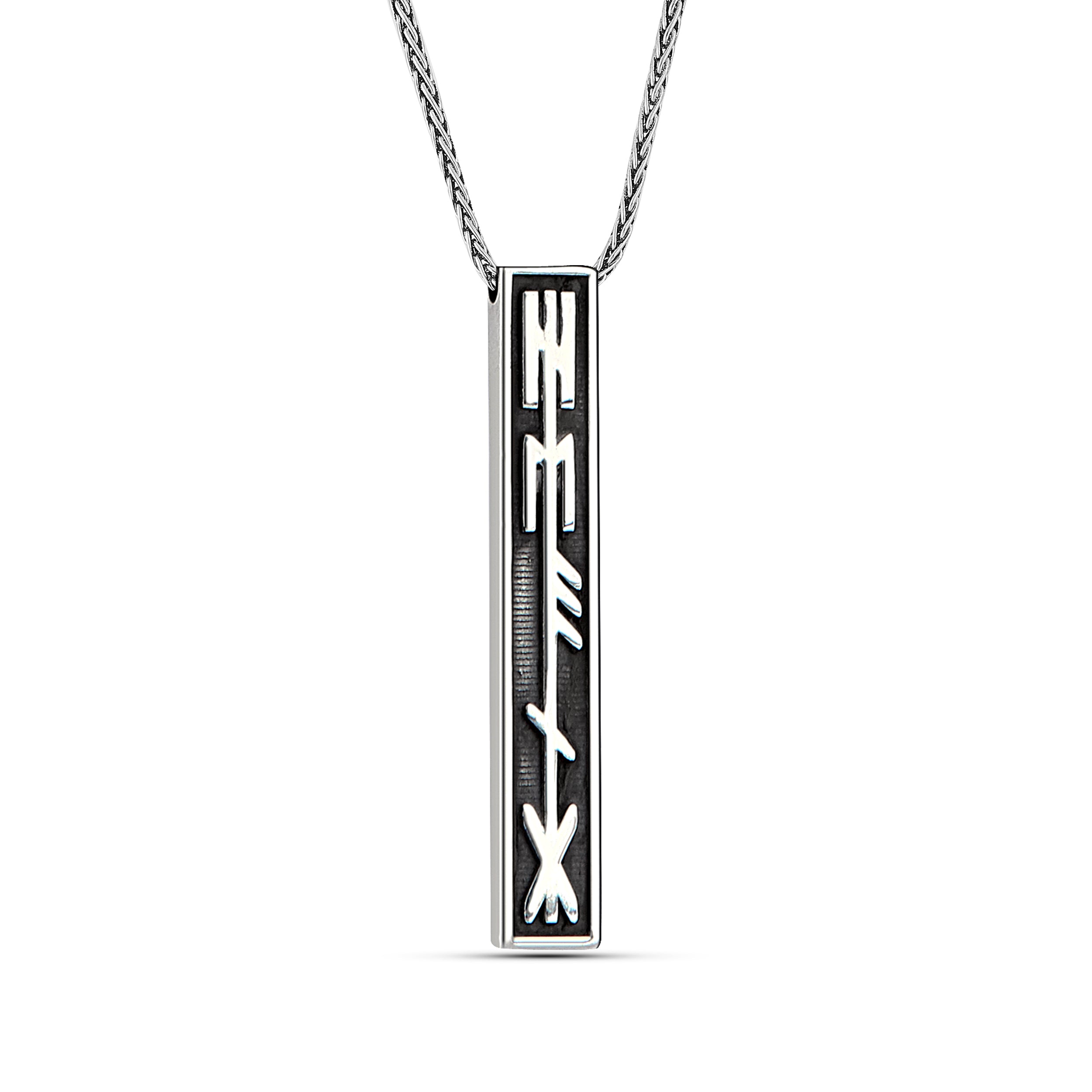 Healing Spg Chn Necklace in Sterling Silver