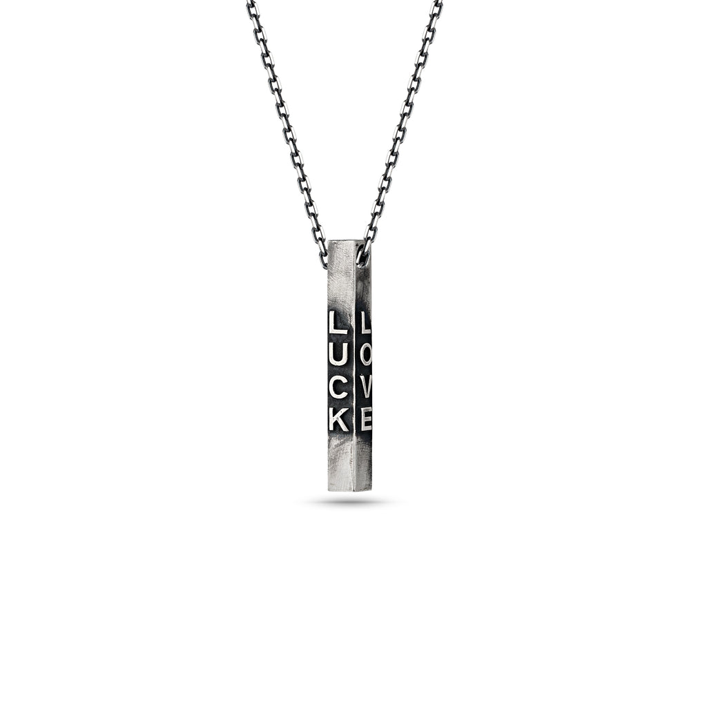 Health Success Necklace in Sterling Silver