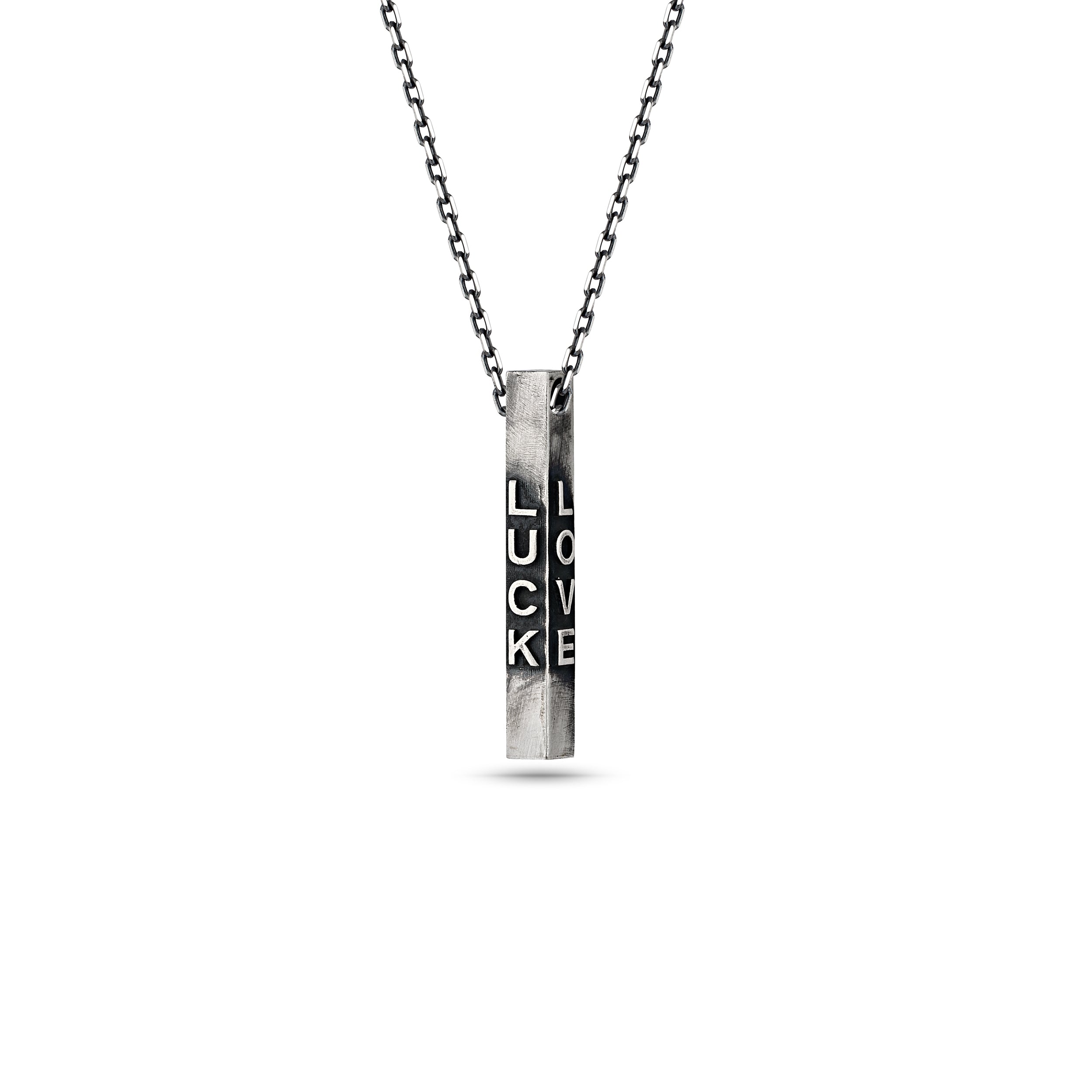 Health Success Necklace in Sterling Silver