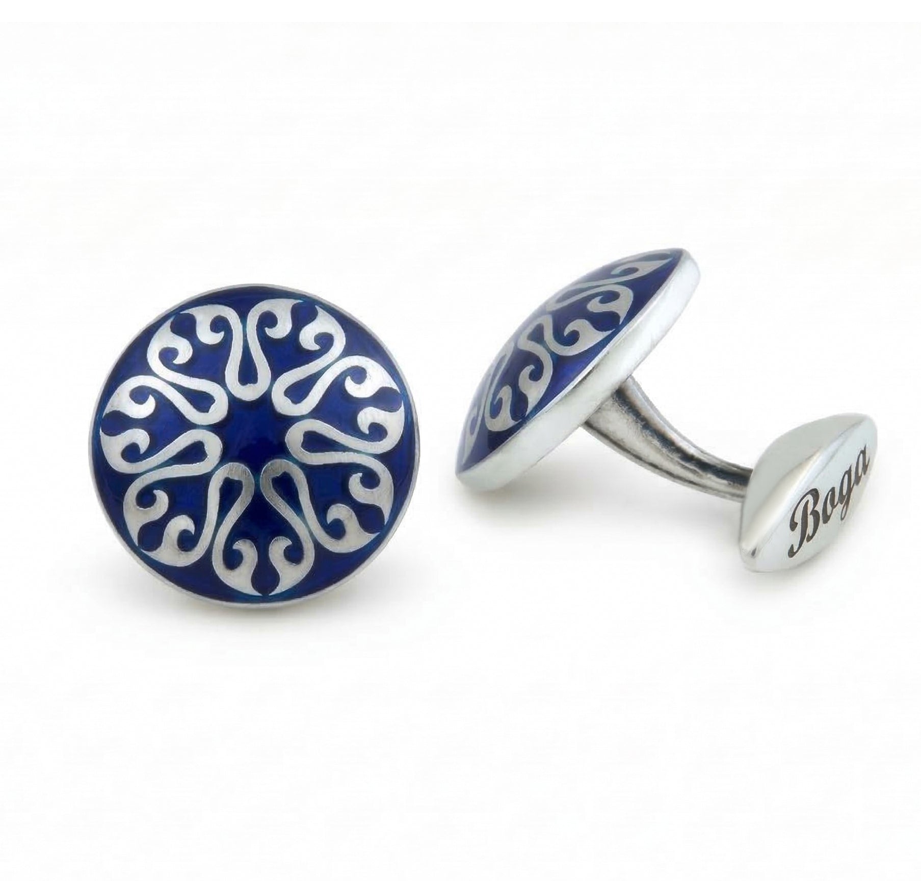 Hyperion Cufflinks in Sterling Silver