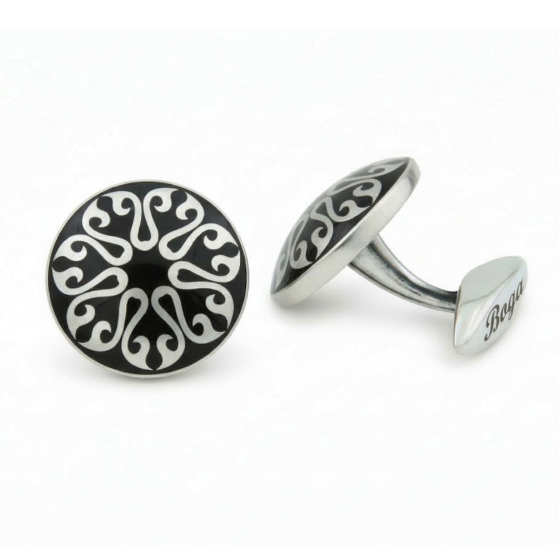 Hyperion Cufflinks in Sterling Silver