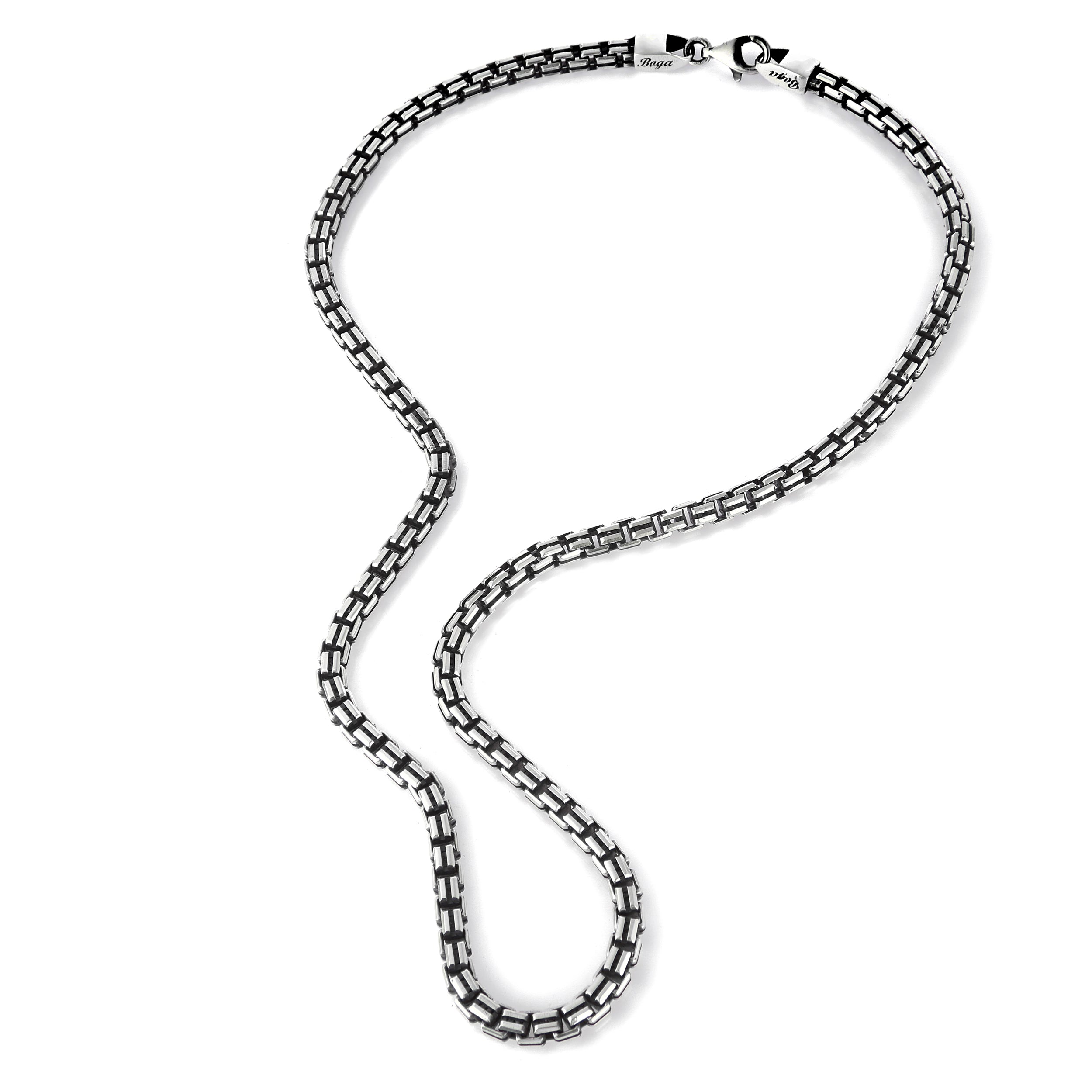 Italin Chain-l Necklace in Sterling Silver