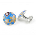 Jasmin Cufflinks in Sterling Silver