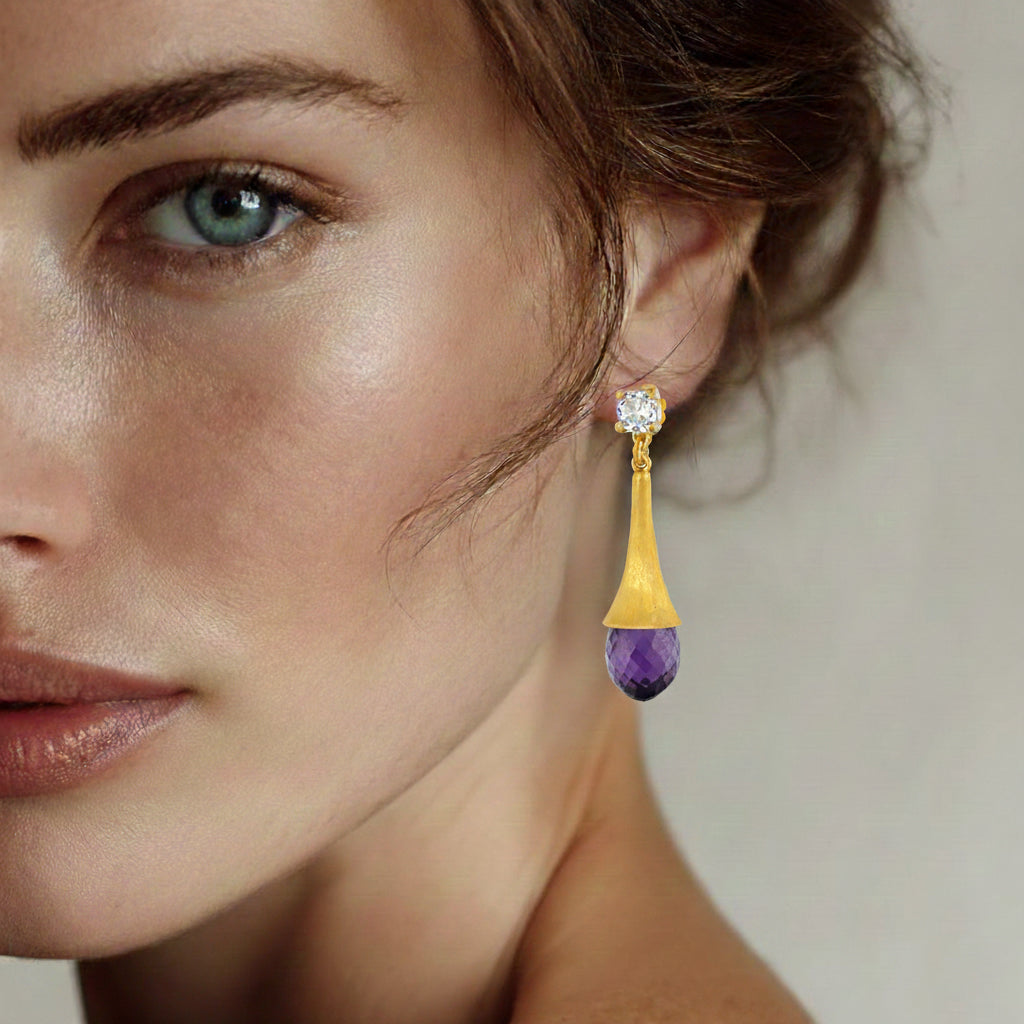 Jasmine Earring in Sterling Silver