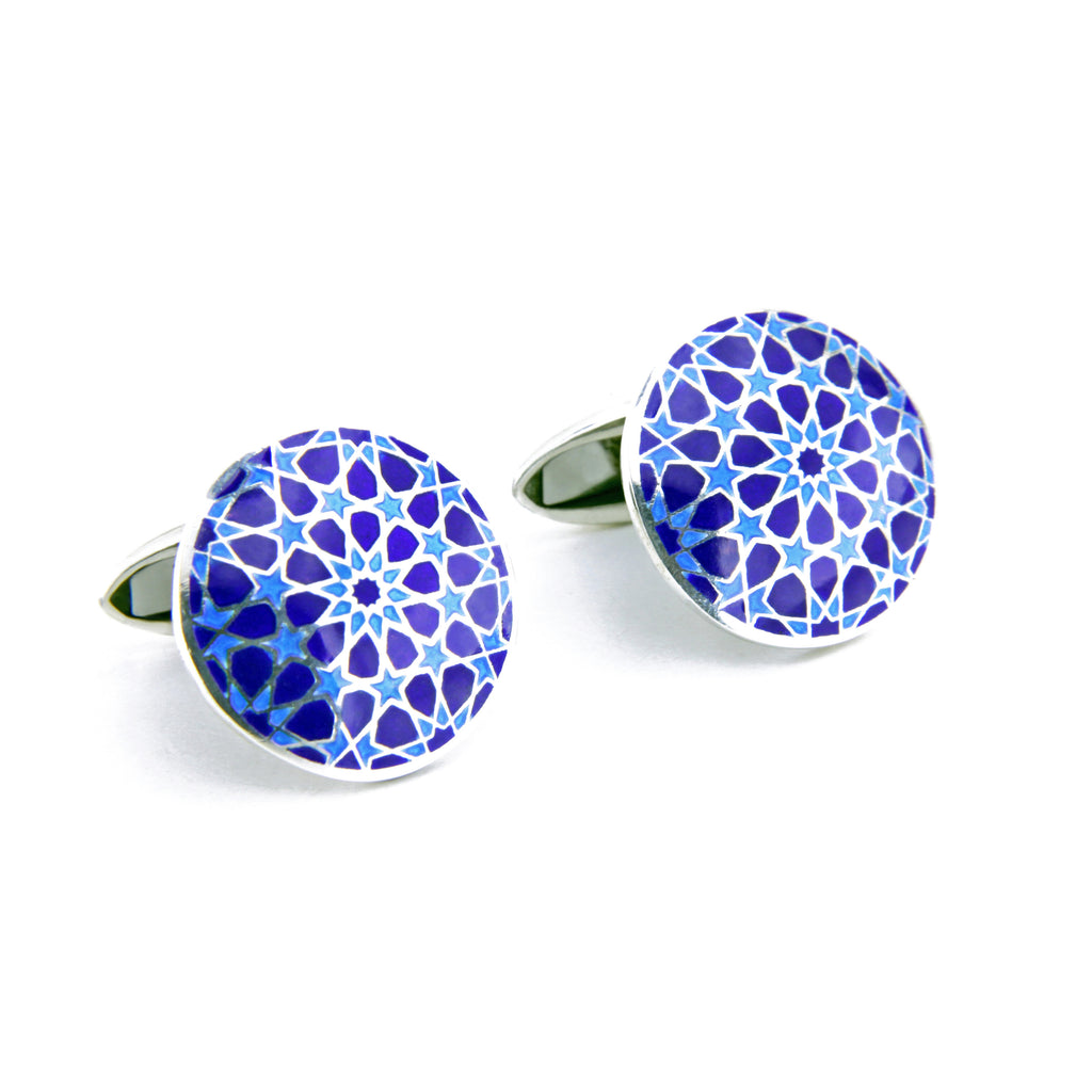 Kundekari̇ I. Cufflinks in Sterling Silver