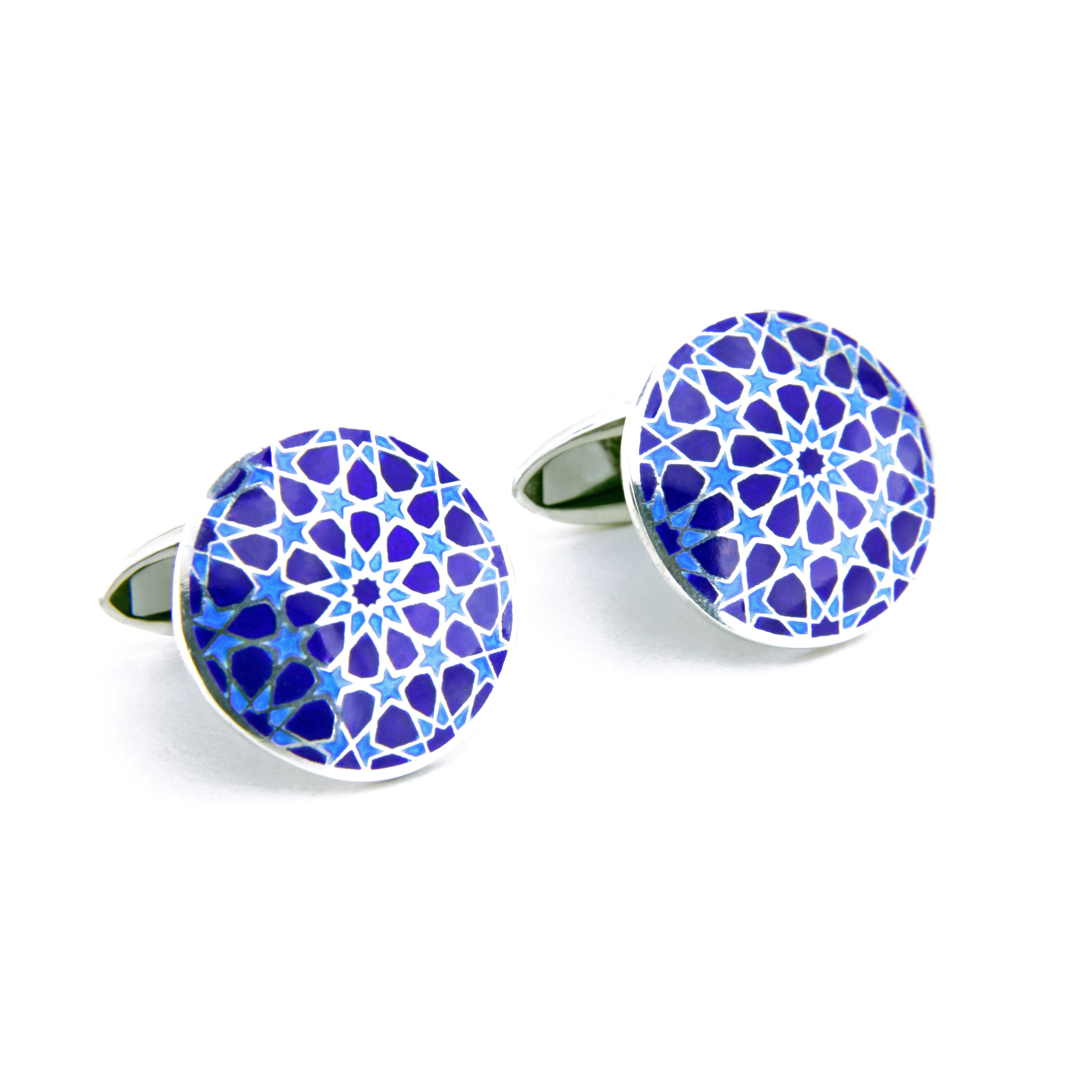 Kundekari̇ I. Cufflinks in Sterling Silver