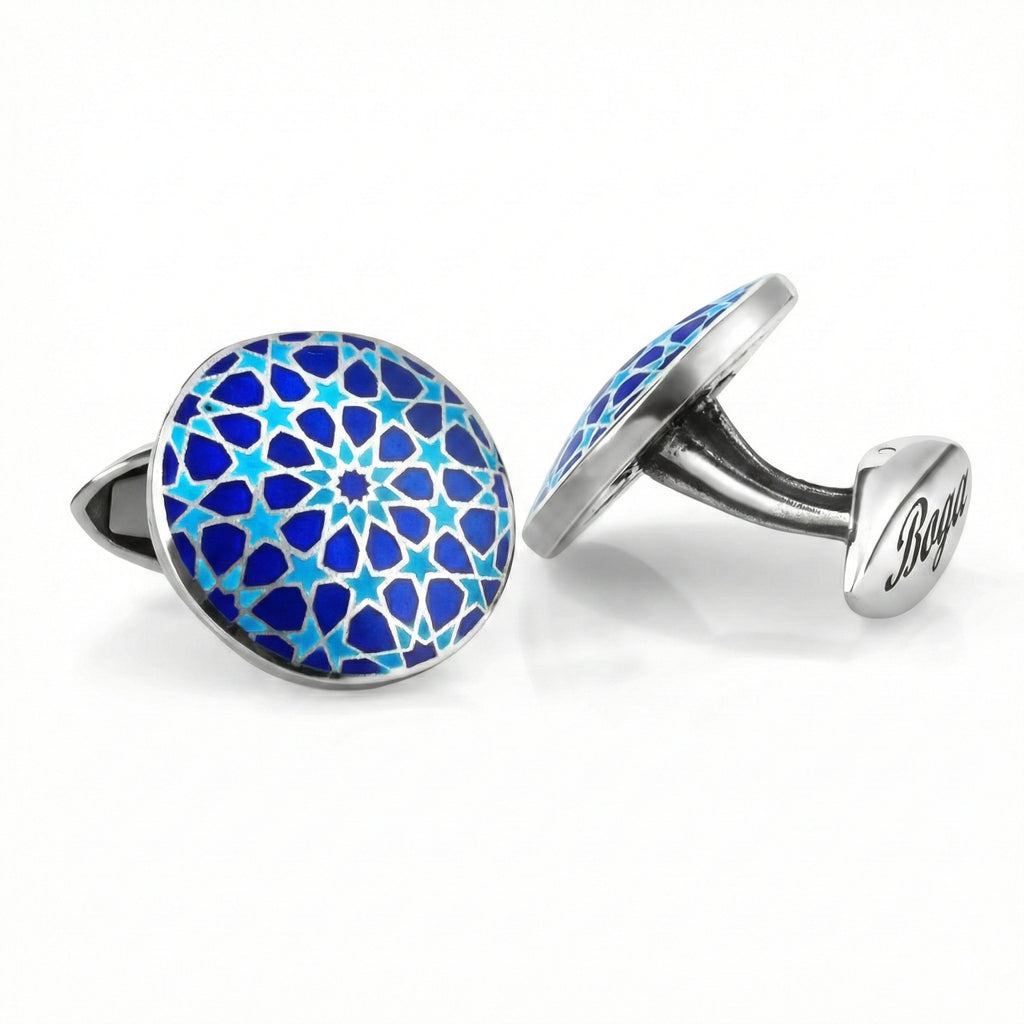 Kundekari̇ I. Cufflinks in Sterling Silver