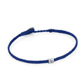 Life Herringbone Braided Wax Bracelet in Sterling Silver