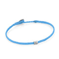 Life Herringbone Braided Wax Bracelet in Sterling Silver