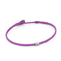 Life Herringbone Braided Wax Bracelet in Sterling Silver