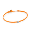 Life Herringbone Braided Wax Bracelet in Sterling Silver