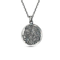 Lion Necklace in Sterling Silver