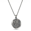 Lion Necklace, Sterling Silver