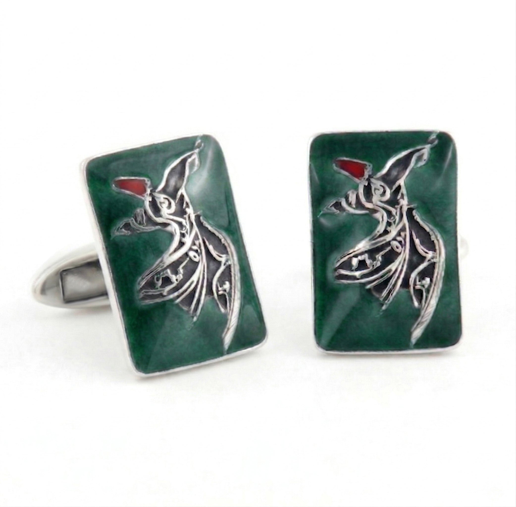 Love Cufflinks in Sterling Silver