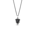 Marquise Shield Zircon Necklace in Sterling Silver