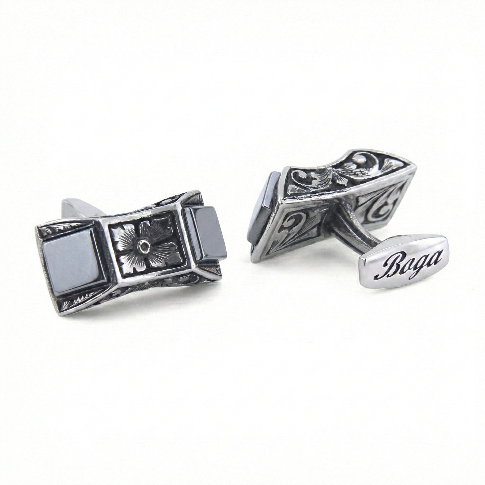 Mentor Cufflinks in Sterling Silver
