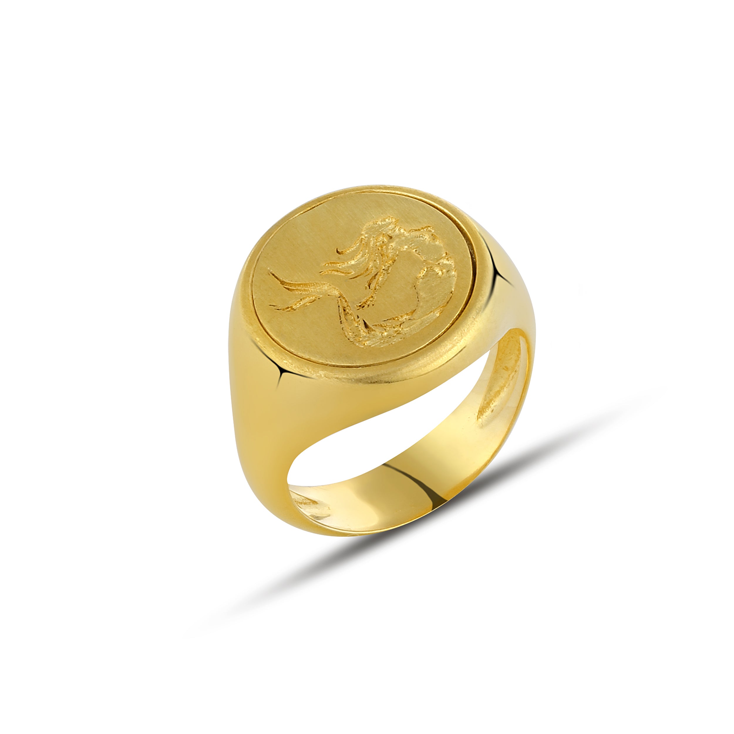 Mermaid Rng Ring in Sterling Silver