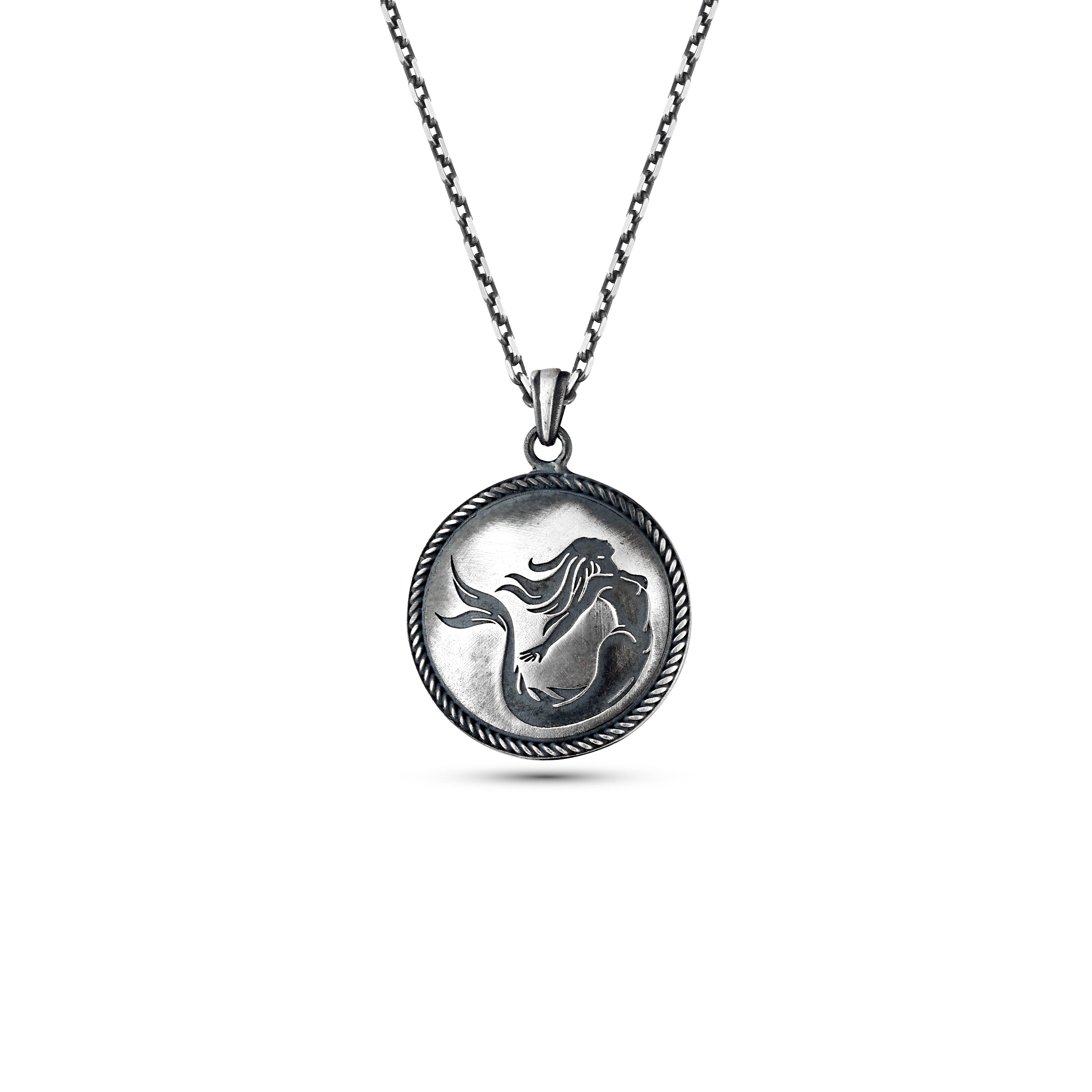 Mermaid Ng Necklace in Sterling Silver