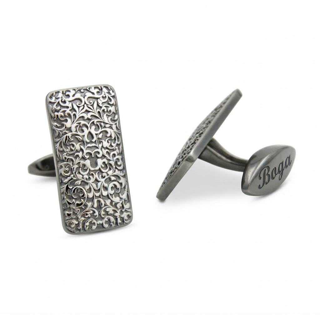 Miro Cufflinks in Sterling Silver