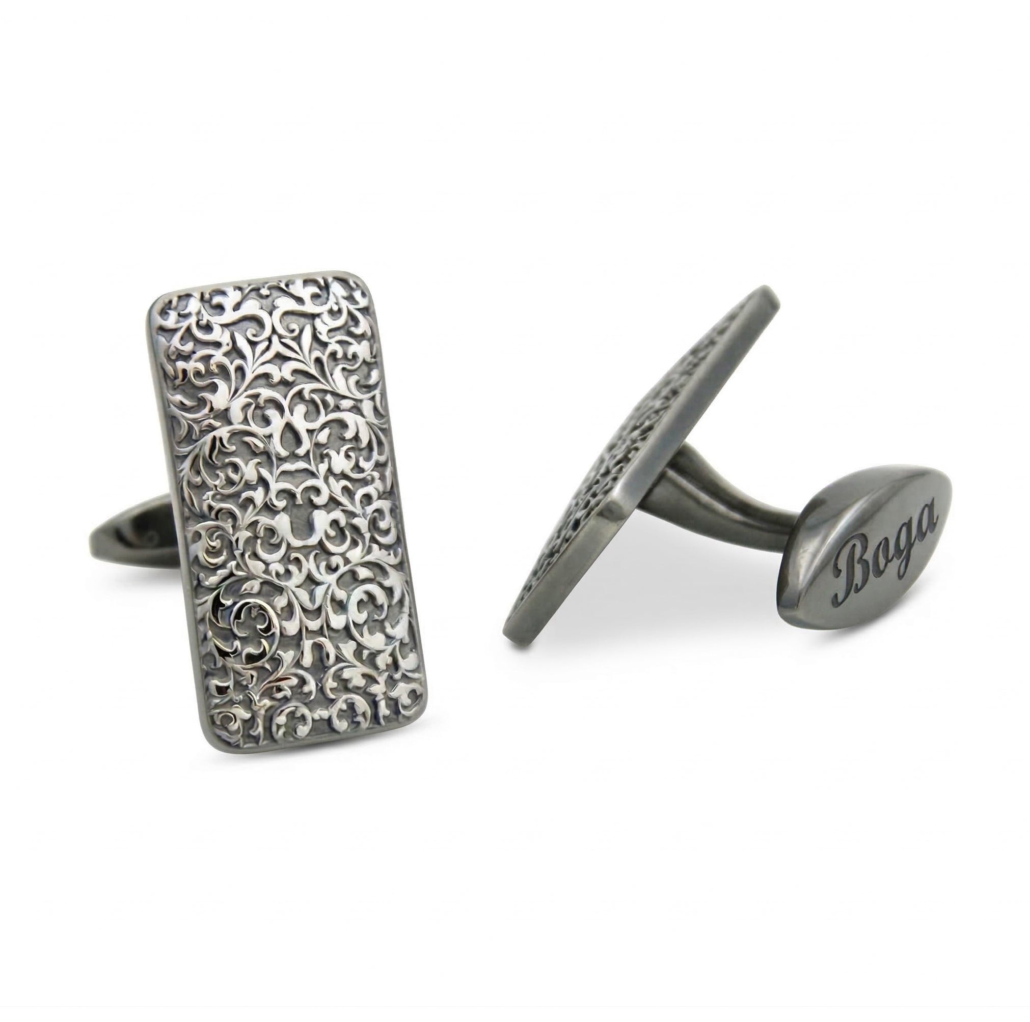 Miro Cufflinks in Sterling Silver