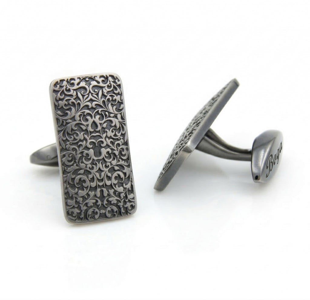 Miro Cufflinks in Sterling Silver