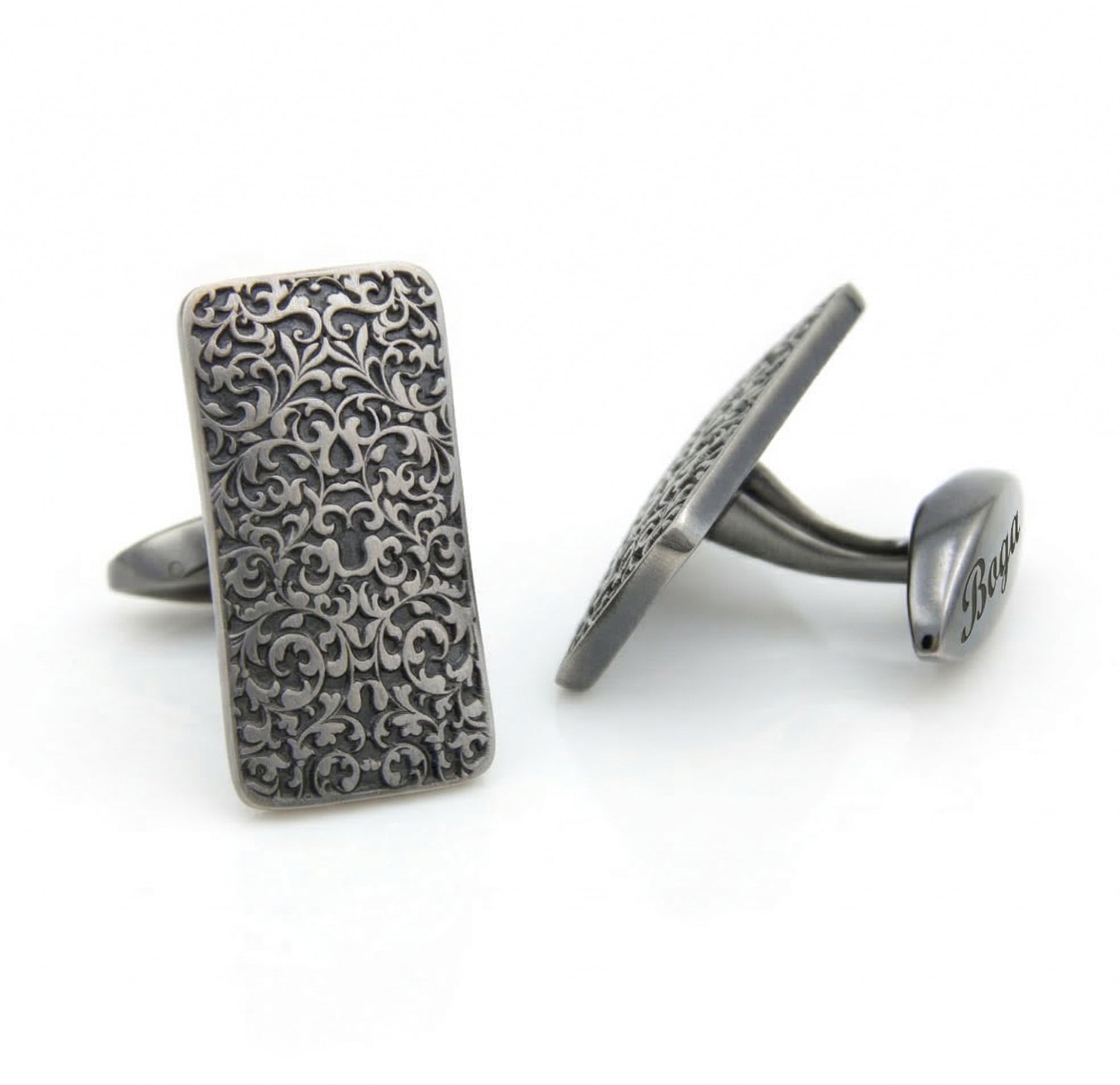 Miro Cufflinks in Sterling Silver