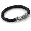 Single Lock Curved Xl Spinel in Sterling Silver