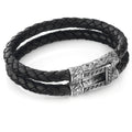Double Lock Black Dia Sterling Silver in Sterling Silver & 14K Gold