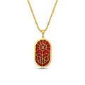 Zodiac Gemini Necklace in Sterling Silver