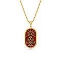 Zodiac Libra Necklace in Sterling Silver