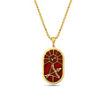 Zodiac Saggitarius Necklace in Sterling Silver