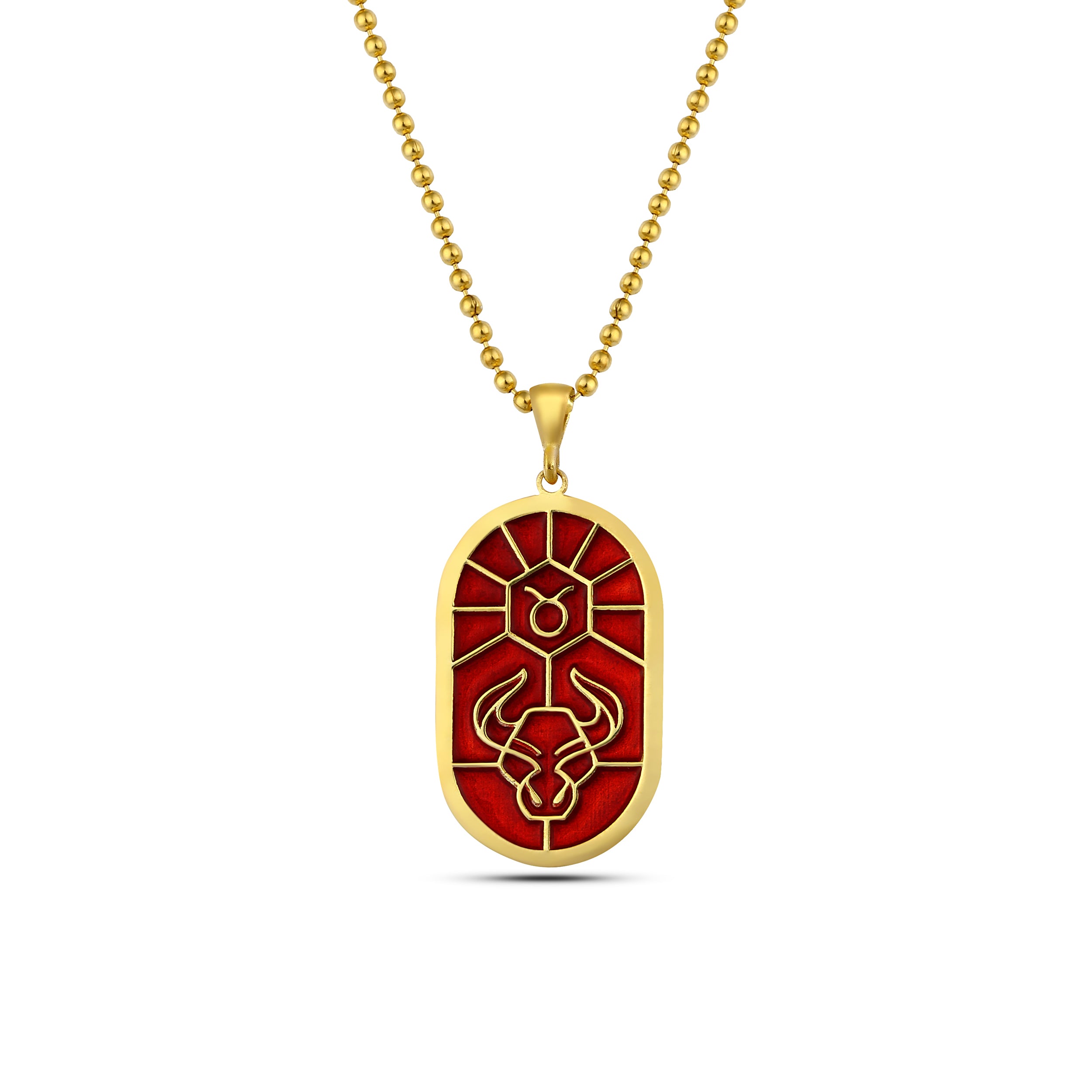 Zodiac Taurus Necklace in Sterling Silver