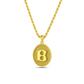Initial B Necklace, Sterling Silver