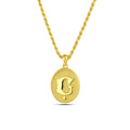 Initial Ç Necklace, Sterling Silver