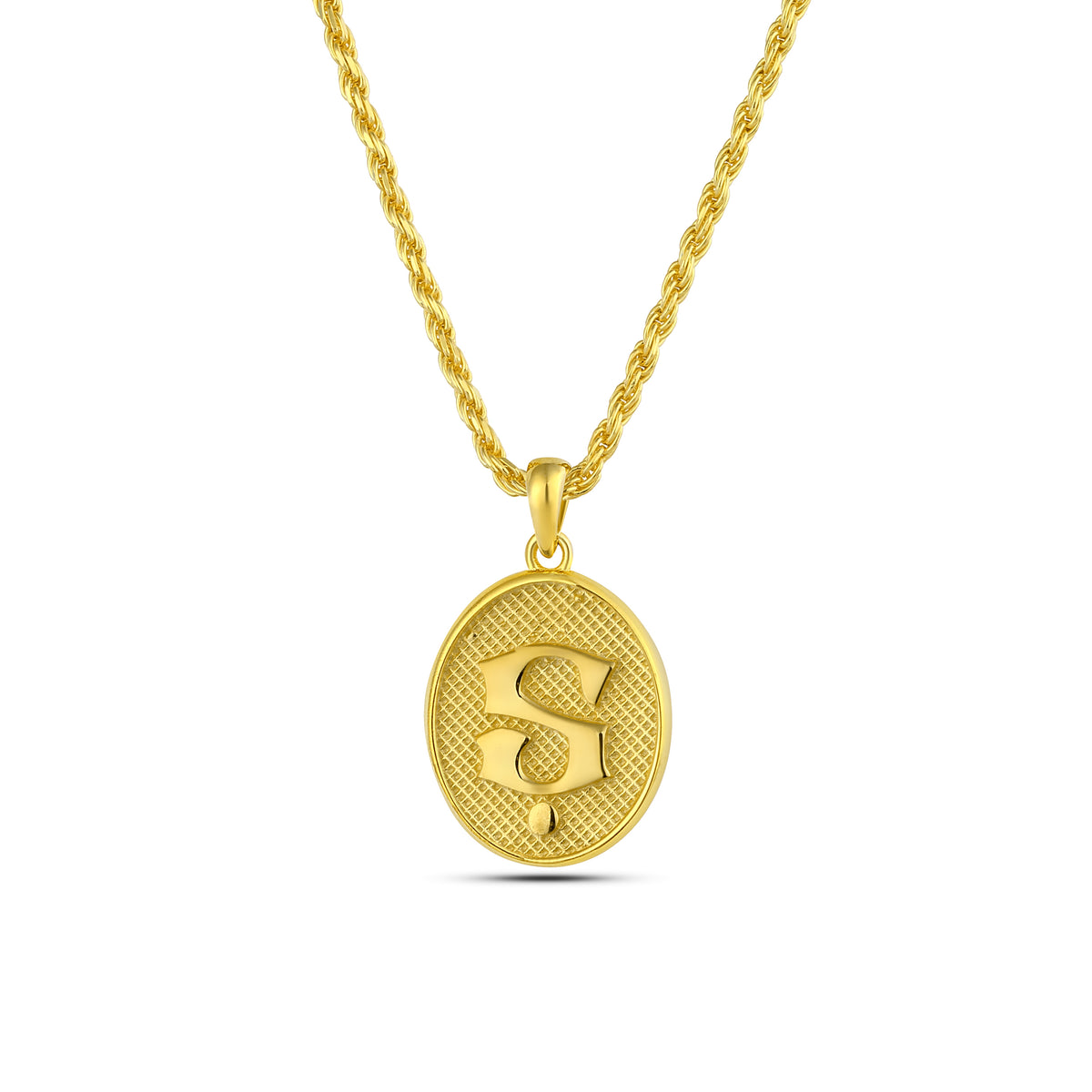 Initial Ş Necklace, Sterling Silver