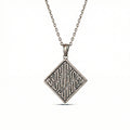Earth Air Water Fire Necklace in Sterling Silver