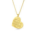 It's Never Too Late 50-50y Necklace in Sterling Silver