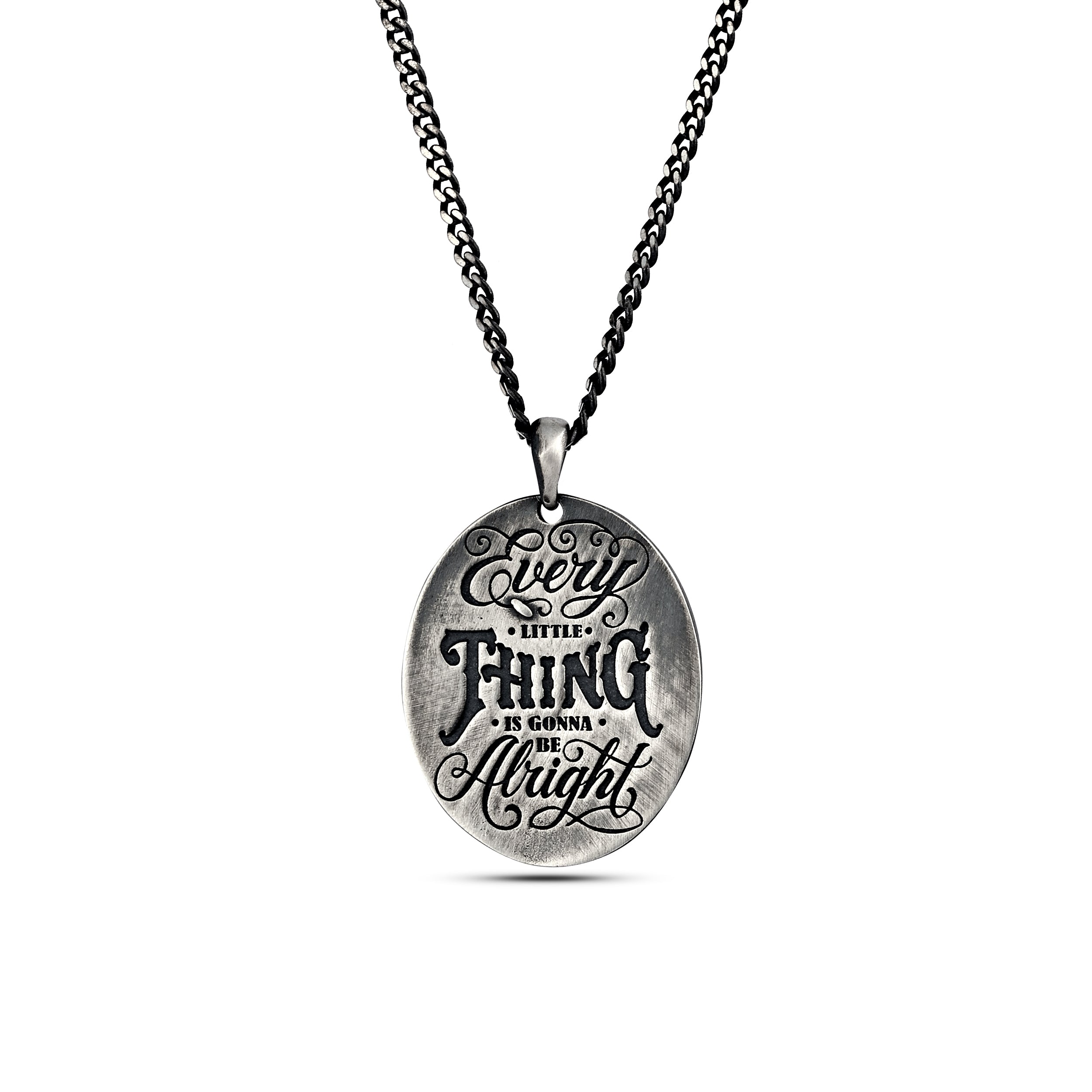 Every Little Thing 50-50y Necklace in Sterling Silver