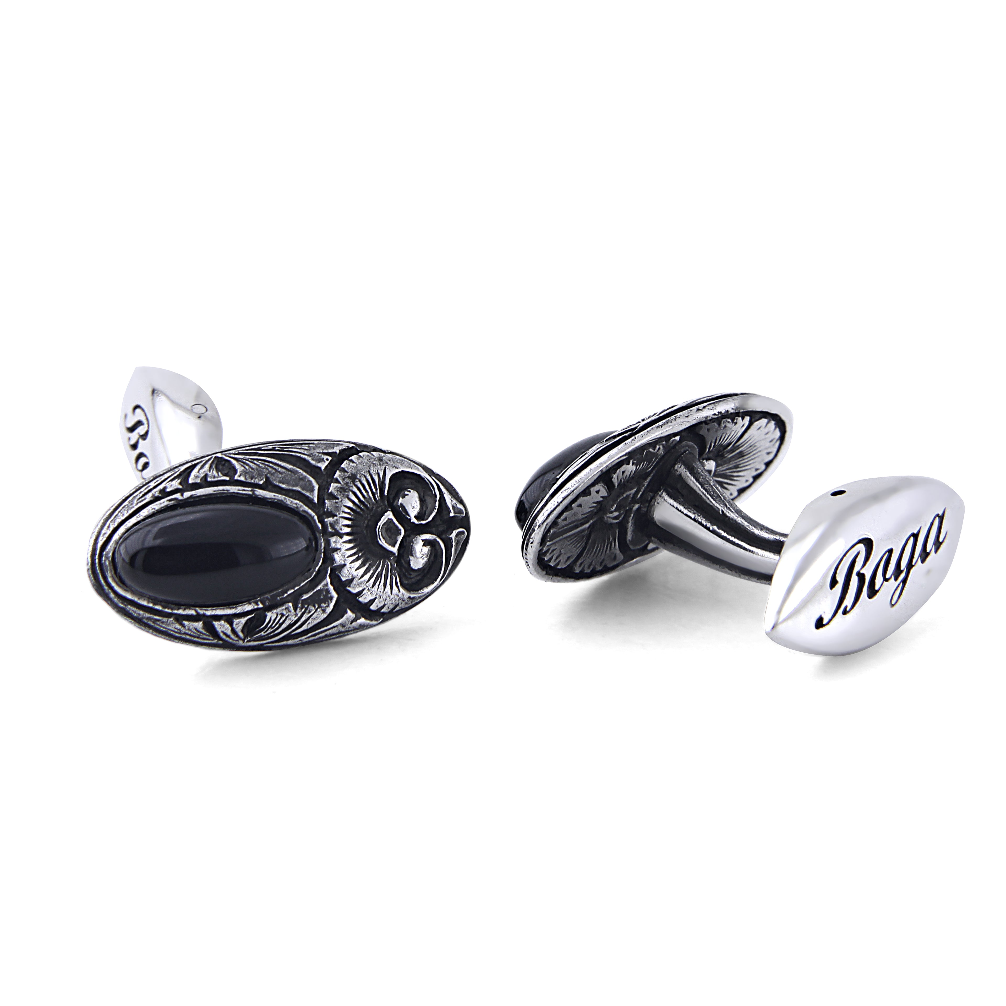 Nikias Cufflinks in Sterling Silver