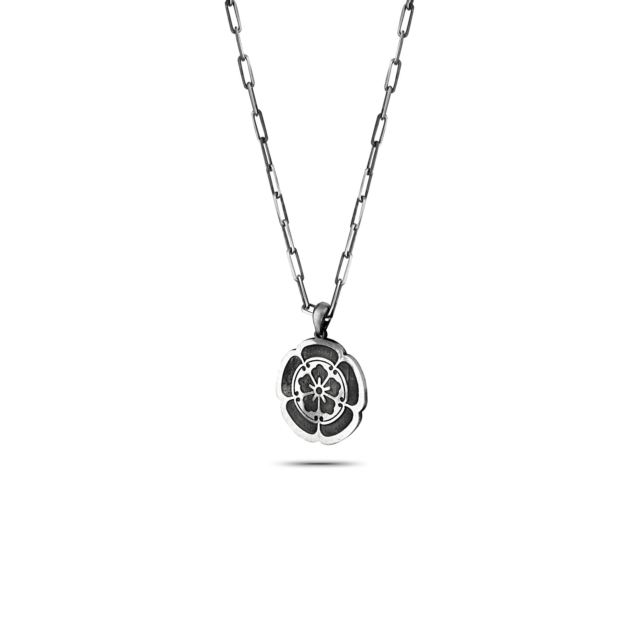 Oda Clan 80 At Necklace in Sterling Silver